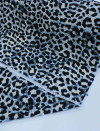 Tecido Crepe Bubble com Elastano Animal Print Clássico