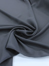 Tecido Crepe Georgette Cinza Chumbo