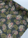 Tecido Crepe Chiffon Italiano Maquinetado Cashmere Tons de Rosa