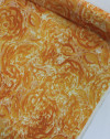 Tecido Viscose Italiano Pinturas Abstratas Ferrugem