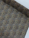Tecido Crepe Chiffon Italiano Cashmere Tons Terrosos