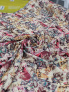 Tecido Viscose Italiano Colagens Coloridas