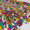 Tecido Viscose Italiana Floral Colorido