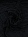 Tecido Crepe Plissado Preto