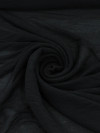 Tecido Crepe Micro Plissado Preto