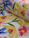 Tecido Crepe GGT Flores Coloridas