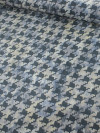 Tecido Linho Pied-de-Poule Preto e Bege