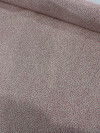 Tecido Linho Micro Simbolos Branco e Framboesa