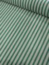 Tecido Linho Misto Listrado Verde e Bege