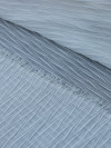 Tecido Crepe Plissado Escamas Branco