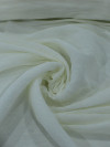 Tecido Crepe Micro Plissado Offwhite