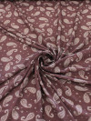 Tecido Viscose Premium Cashmere Vintage Marrom e Bege