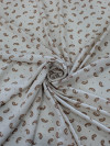 Tecido Viscose Premium Micro Cashmere Bege e Marrom