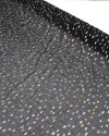 Tecido Crepe Chiffon Foil Colorido e Preto (COM DETALHES)
