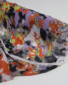 Tecido Crepe Chiffon Manchas Coloridas