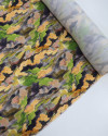 Tecido Viscose Premium Pintura em Aquarela Tons Terrosos