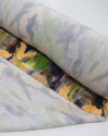Tecido Viscose Premium Pintura em Aquarela Tons Terrosos