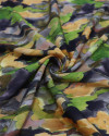 Tecido Viscose Premium Pintura em Aquarela Tons Terrosos