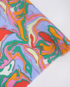 Tecido Viscose Desenho Abstrato Colorido